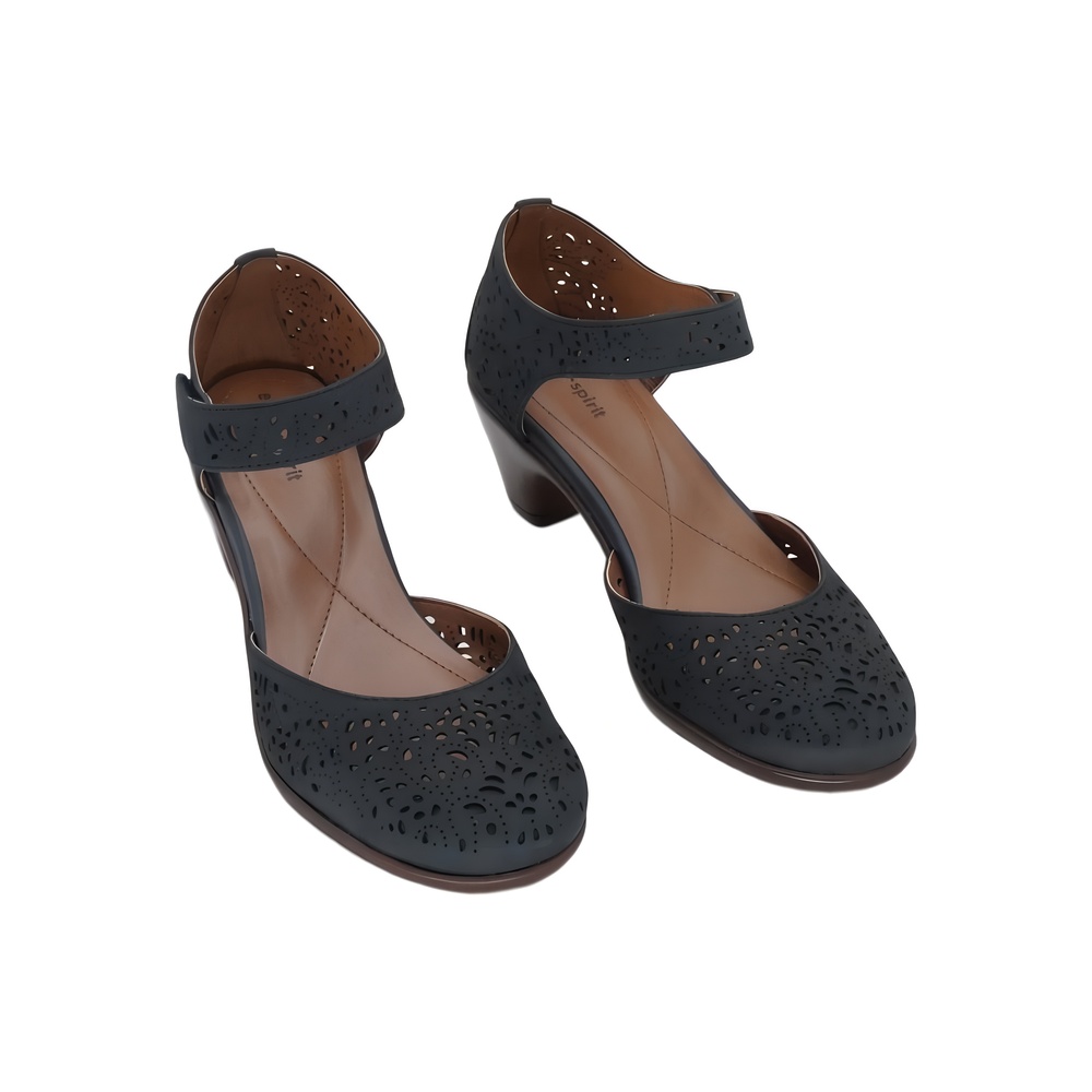 Easy Spirit Womens Cindie Mary Jane Pumps Navy Size 8M